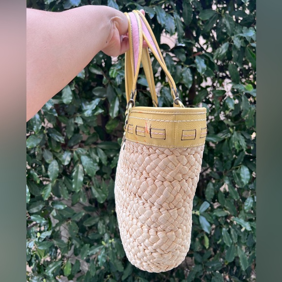 Coach Poppy 2010 Straw Appliqué tote bag - Picture 4 of 12